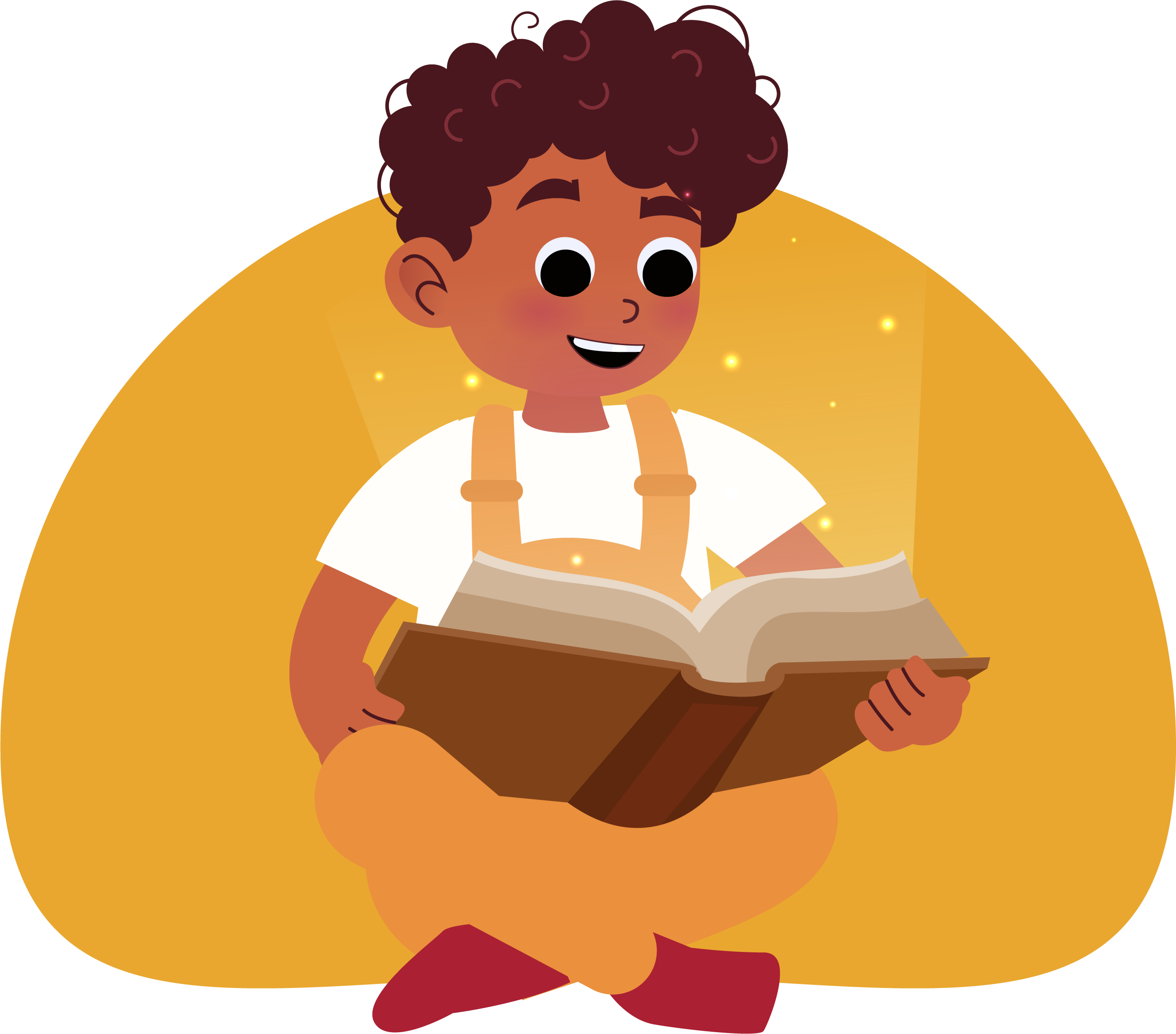 Enfant lisant un livre - Mfumu Buku